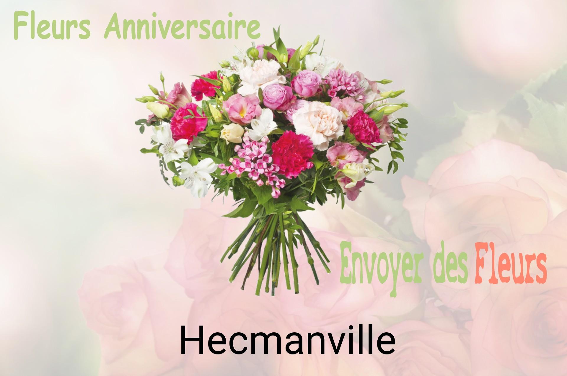 Bouquet de fleurs d’anniversaire livré à Hecmanville